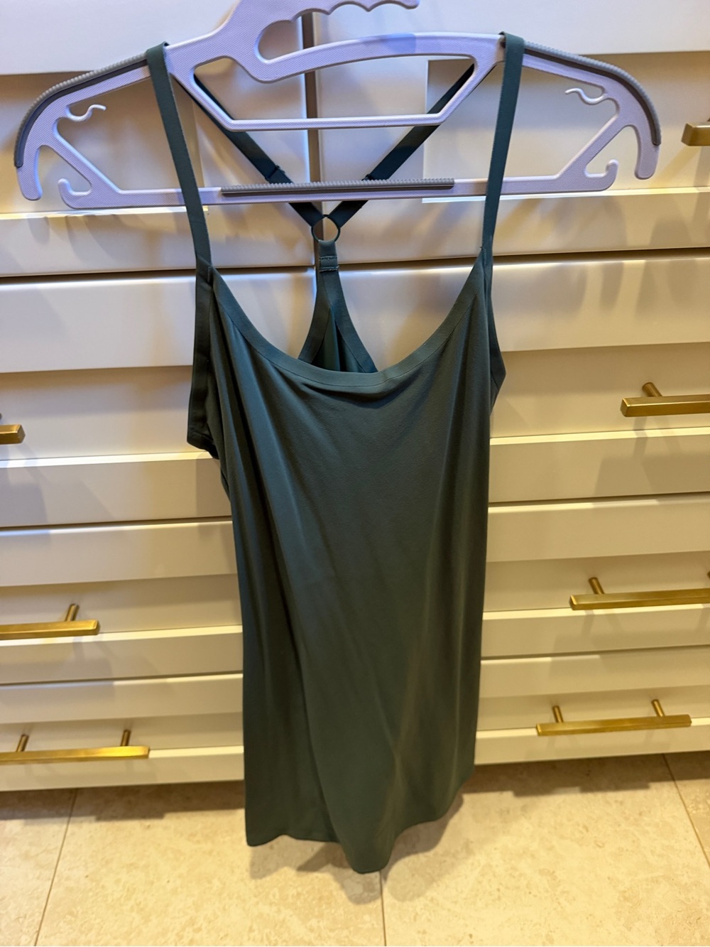 Outdoor Voices Green exercise dress